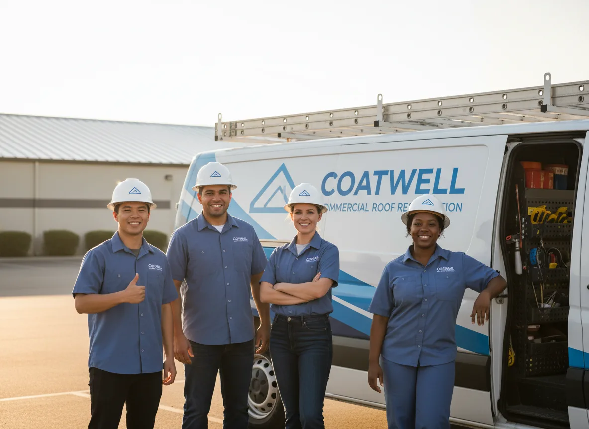 Commercial roof coating company in Matthews, GA